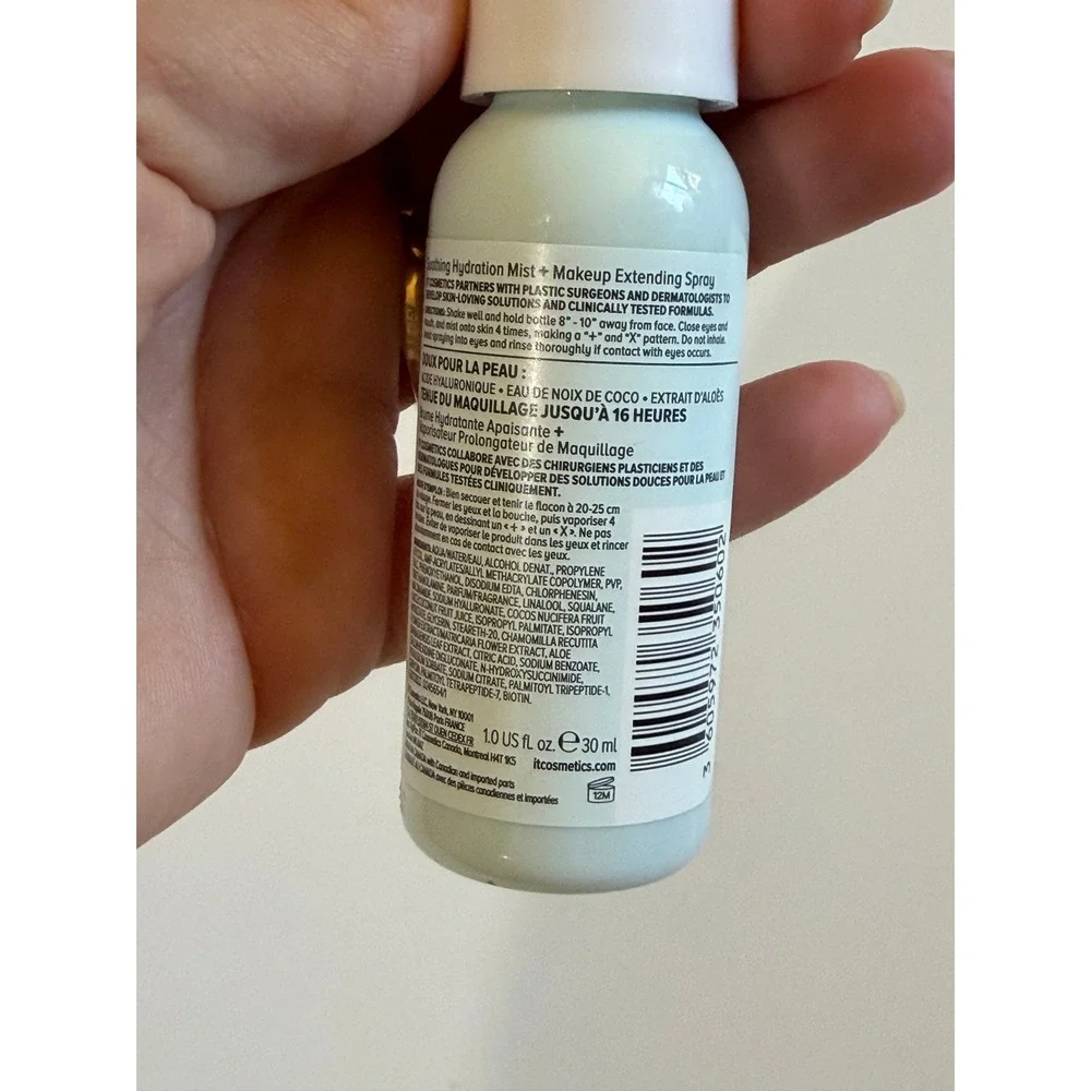 IT Cosmetics Your Skin But Better Setting Spray+ 16 Hour Wear 1.0oz Travel Size